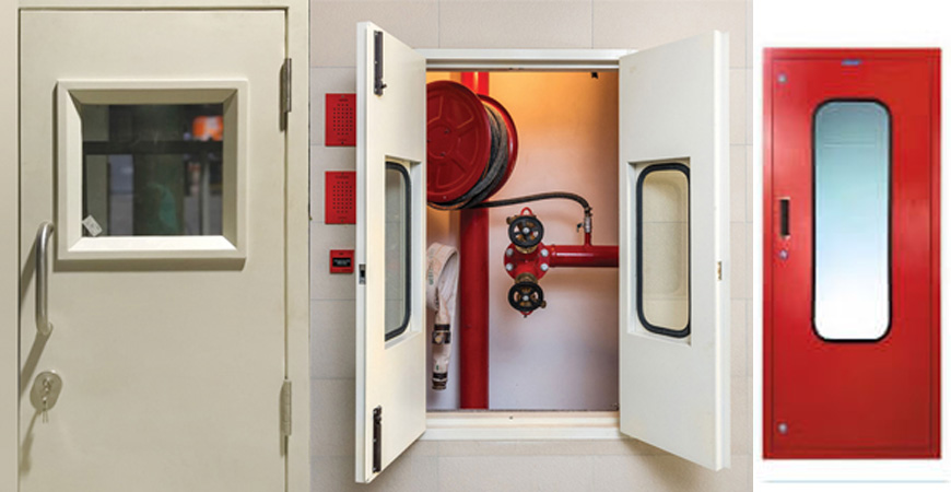 Shaft Door – GI Duct Access Door for Fire, Plumbing & Electrical Shafts (Concealed Hinge)